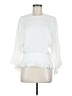 Etcetera 100% Viscose Ivory Long Sleeve Blouse Size 6 - photo 1