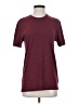 Allmade Burgundy Short Sleeve Top Size S - photo 1