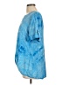 Sami & JO Stars Blue Short Sleeve Blouse Size L - photo 5