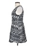 Miami Graphic Gray Cocktail Dress Size S - photo 5