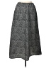Danny & Nicole 100% Polyester Animal Print Gray Formal Skirt Size 12 - photo 1