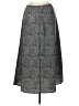 Danny & Nicole 100% Polyester Animal Print Gray Formal Skirt Size 12 - photo 2