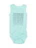 CALVIN KLEIN JEANS Teal Short Sleeve Onesie Size 0-3 mo - photo 1