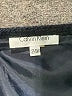 Calvin Klein 100% Polyester Solid Blue Formal Skirt Size 24W - photo 4