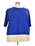 Unbranded Blue 3/4 Sleeve T-Shirt Size 3X - photo 1