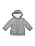 OshKosh B'gosh 100% Polyester Hearts Gray Snow Jacket 9-12 MO / 12 MO - photo 1