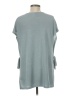 H&M Teal Gray Poncho Size M - photo 2