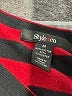 Style&Co Stripes Red Pullover Sweater Size M - photo 7