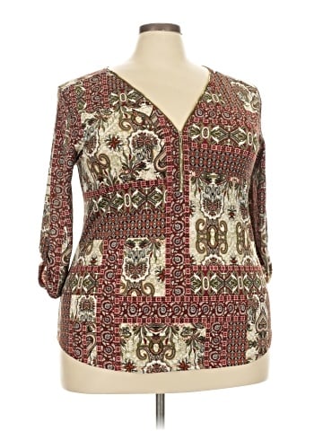 Naif 3/4 Sleeve Blouse (view 1)
