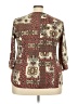 Naif Burgundy 3/4 Sleeve Blouse Size 3X - photo 2