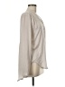 H&M 100% Polyester Ivory Long Sleeve Blouse Size 6 - photo 4