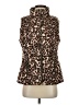 Tommy Hilfiger 100% Polyester Animal Print Brown Tan Vest Size P (petite) - photo 1