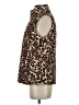 Tommy Hilfiger 100% Polyester Animal Print Brown Tan Vest Size P (petite) - photo 5