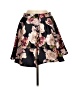 City Triangles 100% Polyester Floral Black Formal Skirt Size 7 - photo 2