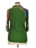 Gibiu Color Block Green 3/4 Sleeve Blouse Size 1X - photo 2