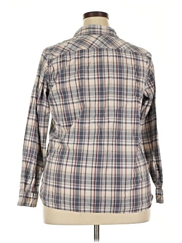 Weatherproof Long Sleeve Button-Down Shirt (view 2)