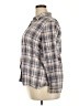 Weatherproof 100% Cotton Plaid Gray Long Sleeve Button-Down Shirt Size XXL - photo 5