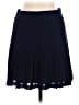 J.Crew 100% Polyester Solid Blue Casual Skirt Size 2 - photo 1