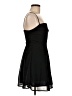 Shein 100% Polyester Solid Black Cocktail Dress Size 6 - photo 4