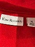 Kim Rogers 100% Polyester Red Vest Size XL - photo 6