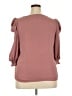 Shein Curve 100% Polyester Pink 3/4 Sleeve Blouse Size 2X - photo 2