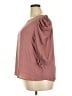 Shein Curve 100% Polyester Pink 3/4 Sleeve Blouse Size 2X - photo 5