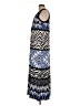 Chico's Graphic Blue Casual Dress Size Lg (2) - photo 5