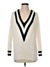 Rag & Bone 100% Cotton Chevron-herringbone Ivory Pullover Sweater Size S - photo 1