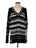 Vince. 100% Cotton Chevron-herringbone Black Blue Pullover Sweater Size XS - photo 1
