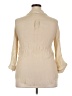 By & By Ivory 3/4 Sleeve Button-Down Shirt Size XXL - photo 2