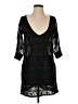 Gretchen Scott Designs Black 3/4 Sleeve Top Size S - photo 1