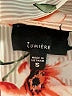 Lumiere 100% Polyester Floral Tan 3/4 Sleeve Blouse Size S - photo 7
