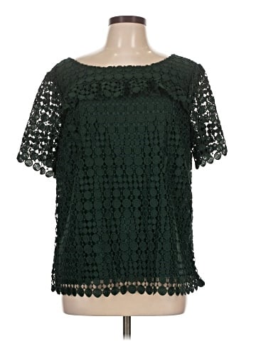 rsvp by TALBOTS Short Sleeve Blouse (view 1)