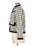 Stella Nova 100% Polyester Houndstooth Ivory Jacket Size EU 38 / US 8 - photo 5