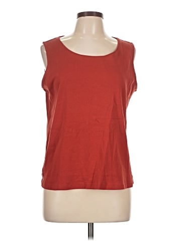 Christopher & Banks Sleeveless T-Shirt (view 1)