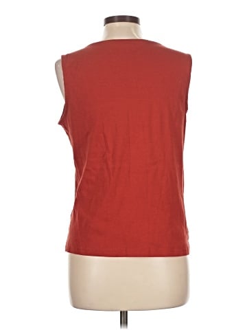 Christopher & Banks Sleeveless T-Shirt (view 2)