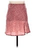 Beginning Boutique Polka Dots Red Casual Skirt Size 4 - photo 1