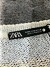 Zara Stripes Silver Pullover Sweater Size M - photo 7
