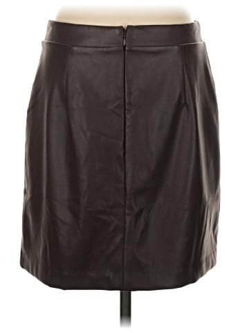 Ann Taylor LOFT Faux Leather Skirt (view 2)