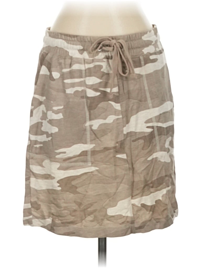 Pre-owned Thread & Supply Casual Skirt In Tan