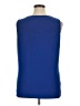 89th & Madison Blue Sleeveless Blouse Size XL - photo 2