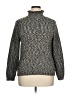 Erika Tweed Gray Turtleneck Sweater Size XL - photo 1