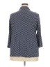 Hasting & Smith Polka Dots Blue 3/4 Sleeve Button-Down Shirt Size 2X - photo 2