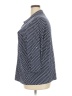 Hasting & Smith Polka Dots Blue 3/4 Sleeve Button-Down Shirt Size 2X - photo 5