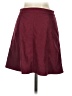 Andrée Blue 100% Polyester Solid Burgundy Casual Skirt Size S - photo 2