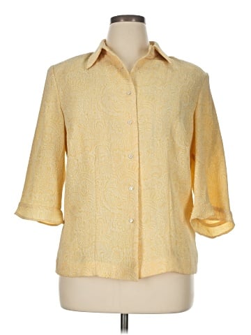 Danny & Nicole 3/4 Sleeve Blouse (view 1)