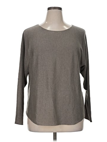 Joan Vass Pullover Sweater (view 1)
