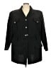 Lane Bryant 100% Polyester Black Coat Size 28 - photo 1