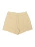 DAZY 100% Cotton Solid Yellow Khaki Shorts Size S - photo 2