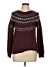 Weatherproof Burgundy Pullover Sweater Size L - photo 1